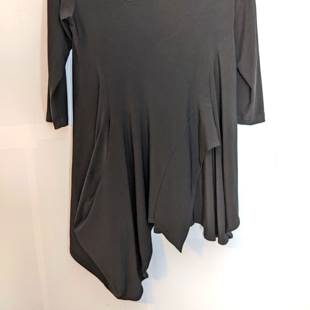 Sympli Canada Asymmetrical Top Lagenlook Size 10 - Picture 4 of 7